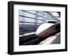 Shinkansen or Bullet Train, Osaka, Japan-Nancy & Steve Ross-Framed Photographic Print