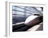 Shinkansen or Bullet Train, Osaka, Japan-Nancy & Steve Ross-Framed Photographic Print