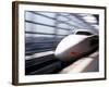 Shinkansen or Bullet Train, Osaka, Japan-Nancy & Steve Ross-Framed Photographic Print