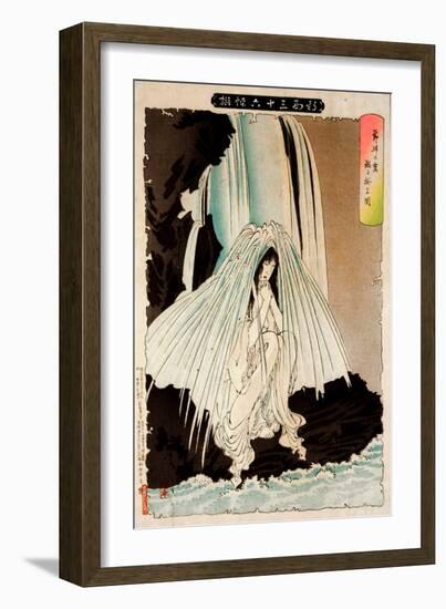 Shinkei Sanjuroku Kaisen, Thirty-Six Transformations-Yoshitoshi Tsukioka-Framed Giclee Print