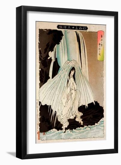 Shinkei Sanjuroku Kaisen, Thirty-Six Transformations-Yoshitoshi Tsukioka-Framed Giclee Print
