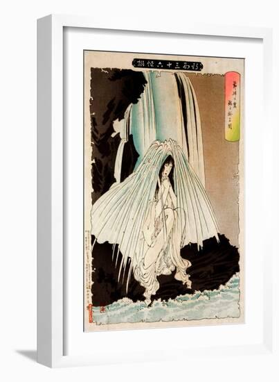 Shinkei Sanjuroku Kaisen, Thirty-Six Transformations-Yoshitoshi Tsukioka-Framed Giclee Print