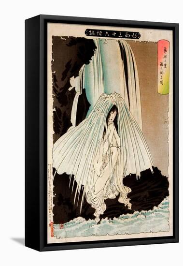 Shinkei Sanjuroku Kaisen, Thirty-Six Transformations-Yoshitoshi Tsukioka-Framed Stretched Canvas