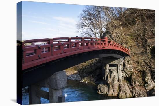 Shinkyo Bridge, UNESCO World Heritage Site, Nikko, Kanto, Japan, Asia-Michael Runkel-Stretched Canvas