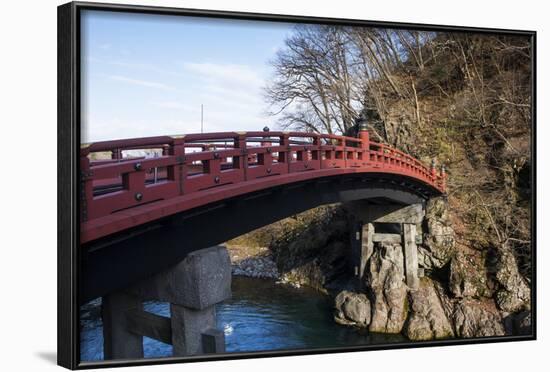 Shinkyo Bridge, UNESCO World Heritage Site, Nikko, Kanto, Japan, Asia-Michael Runkel-Framed Photographic Print