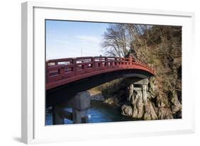 Shinkyo Bridge, UNESCO World Heritage Site, Nikko, Kanto, Japan, Asia-Michael Runkel-Framed Photographic Print