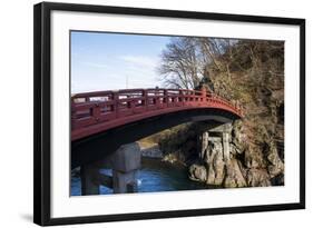 Shinkyo Bridge, UNESCO World Heritage Site, Nikko, Kanto, Japan, Asia-Michael Runkel-Framed Photographic Print