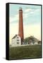 Shinnecock Lighthouse, Long Island, New York-null-Framed Stretched Canvas