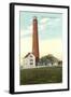 Shinnecock Lighthouse, Long Island, New York-null-Framed Art Print