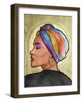 Shinning Princess 1-Marcus Prime-Framed Art Print