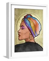 Shinning Princess 1-Marcus Prime-Framed Art Print