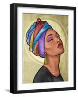 Shinning Princess 2-Marcus Prime-Framed Art Print