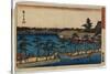 Shinobazu No Ike Benten No Hokora-Utagawa Hiroshige-Stretched Canvas