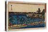 Shinobazu No Ike Benten No Hokora-Utagawa Hiroshige-Stretched Canvas