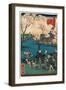 Shinobazu No Ike-Hirokage-Framed Giclee Print
