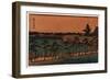 Shinobazu No Ike-Utagawa Hiroshige-Framed Premium Giclee Print