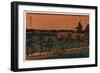 Shinobazu No Ike-Utagawa Hiroshige-Framed Premium Giclee Print