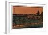 Shinobazu No Ike-Utagawa Hiroshige-Framed Premium Giclee Print