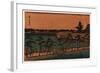 Shinobazu No Ike-Utagawa Hiroshige-Framed Giclee Print