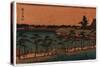 Shinobazu No Ike-Utagawa Hiroshige-Stretched Canvas