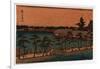 Shinobazu No Ike-Utagawa Hiroshige-Framed Giclee Print