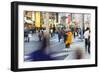 Shinto Monk in Traditional Dress Collecting Alms (Donations), Ginza, Tokyo, Honshu, Japan, Asia-Gavin Hellier-Framed Photographic Print