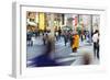 Shinto Monk in Traditional Dress Collecting Alms (Donations), Ginza, Tokyo, Honshu, Japan, Asia-Gavin Hellier-Framed Photographic Print