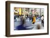 Shinto Monk in Traditional Dress Collecting Alms (Donations), Ginza, Tokyo, Honshu, Japan, Asia-Gavin Hellier-Framed Photographic Print