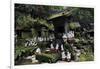 Shinto shrine in the Kamakura hills, Honshu, Japan, Asia-David Pickford-Framed Photographic Print