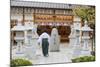 Shinto Shrine of Sumiyoshi Taisha, Osaka, Kansai, Japan-Ian Trower-Mounted Photographic Print