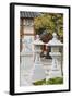 Shinto Shrine of Sumiyoshi Taisha, Osaka, Kansai, Japan-Ian Trower-Framed Photographic Print