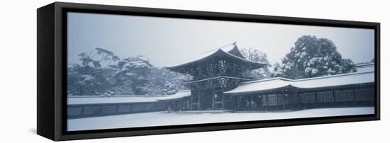 Shinto Shrine Tokyo Japan-null-Framed Stretched Canvas