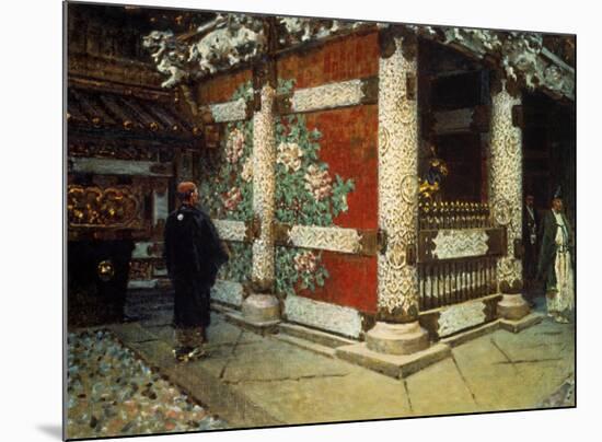 Shinto Temple in Nikko-Vasily Vereshchagin-Mounted Art Print