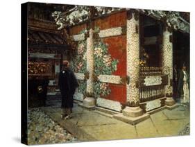 Shinto Temple in Nikko-Vasilij Vereshchagin-Stretched Canvas