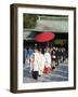 Shinto Wedding Procession at the Meiji Jingu Shrine, Tokyo, Japan, Asia-Walter Rawlings-Framed Photographic Print