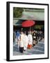 Shinto Wedding Procession at the Meiji Jingu Shrine, Tokyo, Japan, Asia-Walter Rawlings-Framed Photographic Print