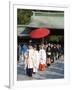 Shinto Wedding Procession at the Meiji Jingu Shrine, Tokyo, Japan, Asia-Walter Rawlings-Framed Photographic Print