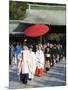 Shinto Wedding Procession at the Meiji Jingu Shrine, Tokyo, Japan, Asia-Walter Rawlings-Mounted Photographic Print