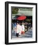 Shinto Wedding Procession at the Meiji Jingu Shrine, Tokyo, Japan, Asia-Walter Rawlings-Framed Photographic Print