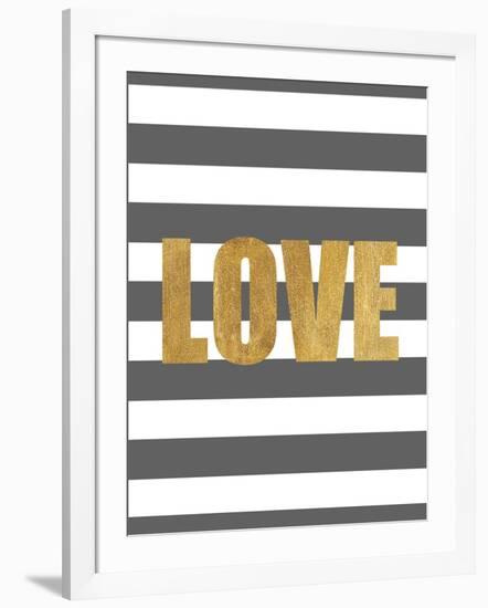 Shiny Big Love-Miyo Amori-Framed Art Print