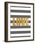 Shiny Big Love-Miyo Amori-Framed Art Print