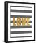 Shiny Big Love-Miyo Amori-Framed Art Print