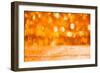 Shiny Christmas Bokeh Background with Floor-nikkytok-Framed Photographic Print