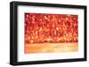 Shiny Christmas Bokeh Background with Floor-nikkytok-Framed Photographic Print