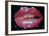 Shiny Lips On Screen-Blink Blink-Framed Premium Giclee Print