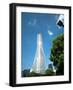 Shiny Raffles City skyscraper, Hangzhou, China, Asia-Andreas Brandl-Framed Photographic Print