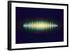 Shiny Sound Waveform-Swill Klitch-Framed Art Print