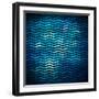 Shiny Wavy Banner-oliopi-Framed Art Print