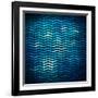 Shiny Wavy Banner-oliopi-Framed Art Print