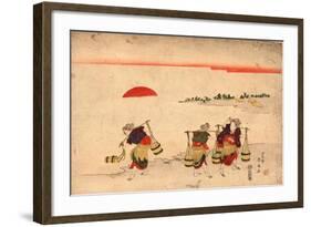 Shiokumi-Katsukawa Shunsen-Framed Giclee Print